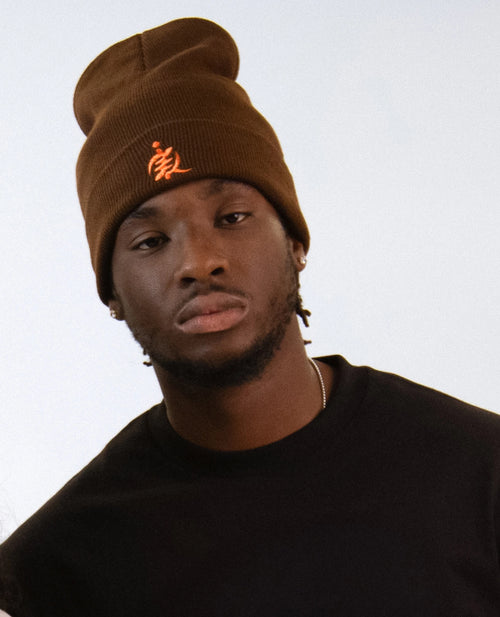 ICON BEANIE BROWN