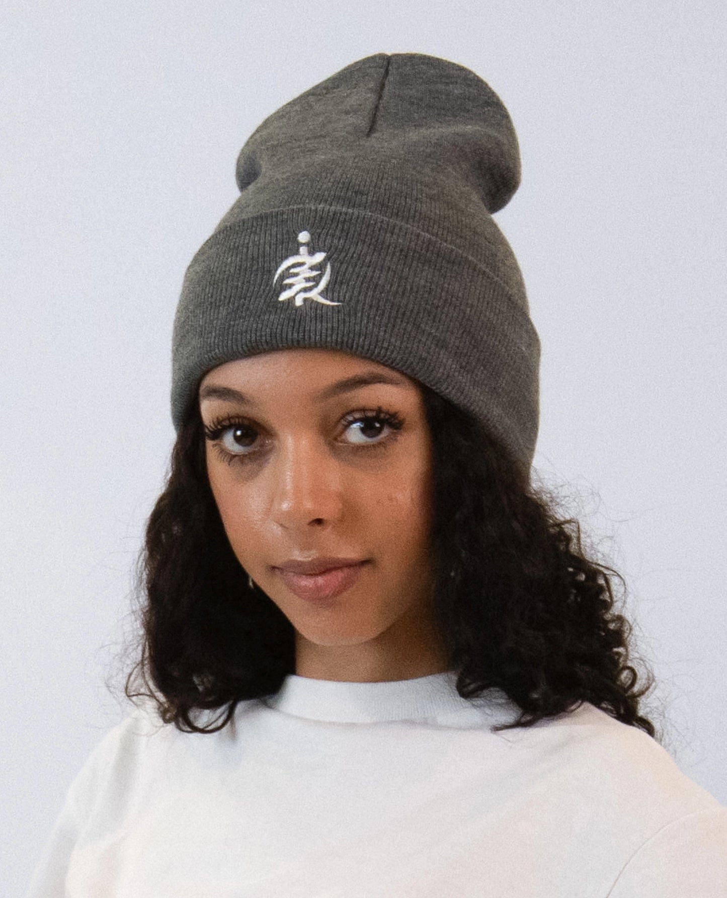 iREP Grey iCon Beanie
